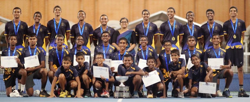 Royal College tennis team 1