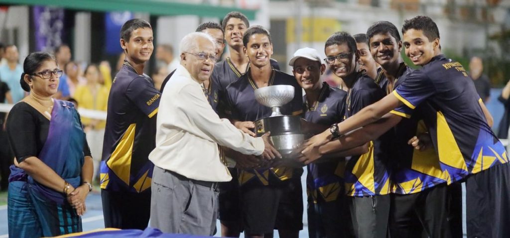 Royal College tennis team 3