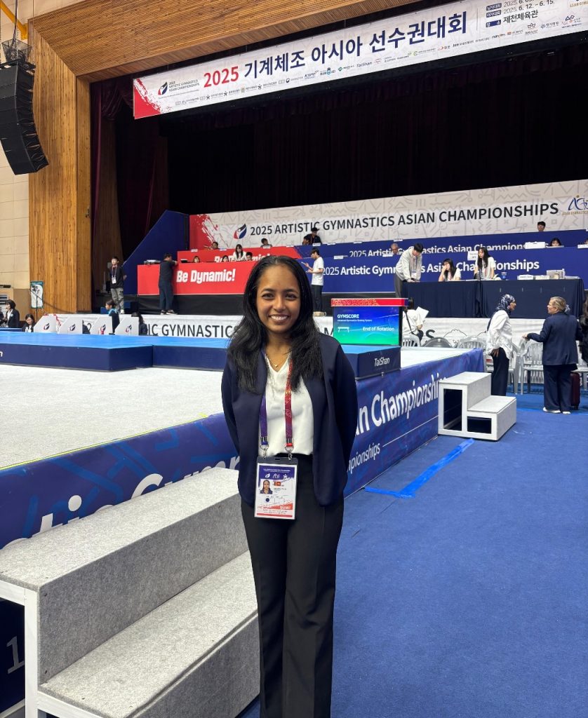 J’pura University student brings global honour as nation’s first Women’s Artistic Gymnastics judge 2 Amaya 14