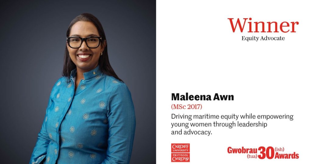 Maleena Awn wins Cardiff University Equity Advocate Award for 2025 1 Maleena Awn 2
