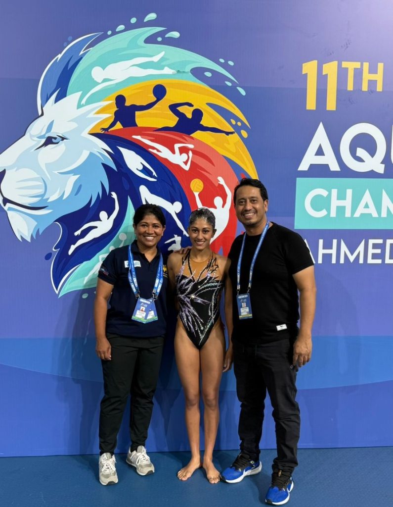 Sri Lanka’s Venuki Wijesena among top five in Asian artistic swimming 4 Venuki