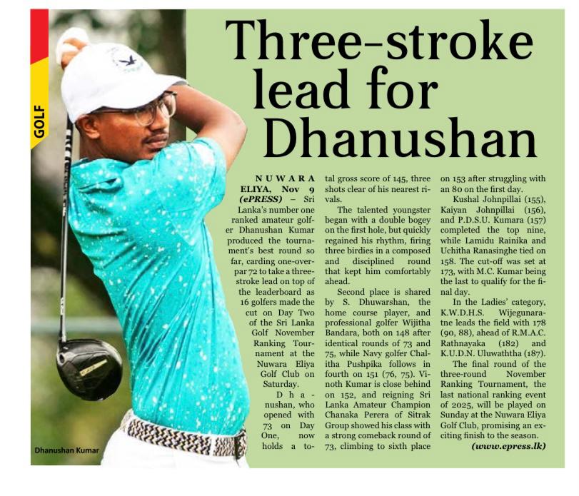 Golf article