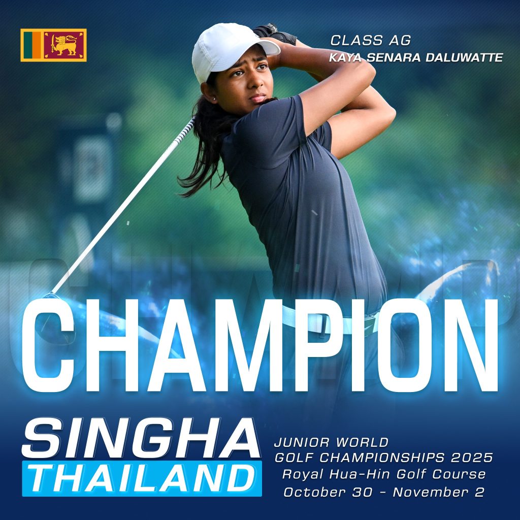 Kaya captures Thai Singha Junior World title, Reshan impresses 2 Kaya Daluwatte 1 1