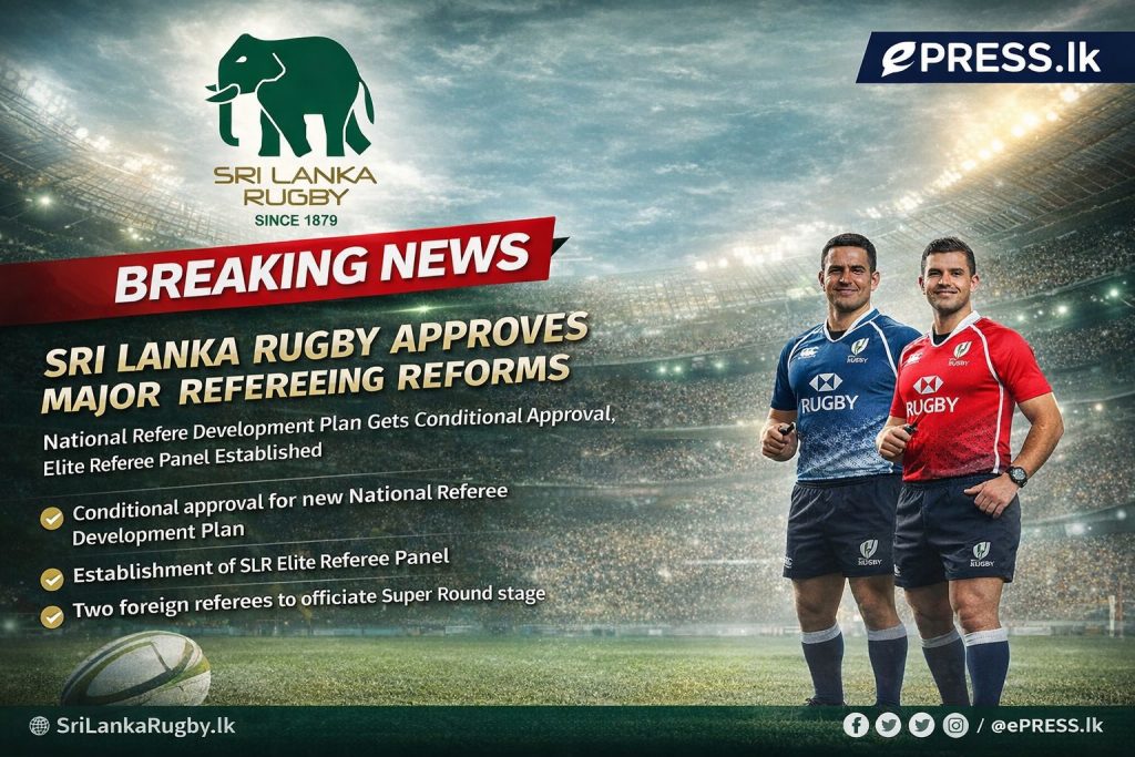 Sri Lanka Rugby moves to fix referee crisis with major reforms 1 Rugby news image 1