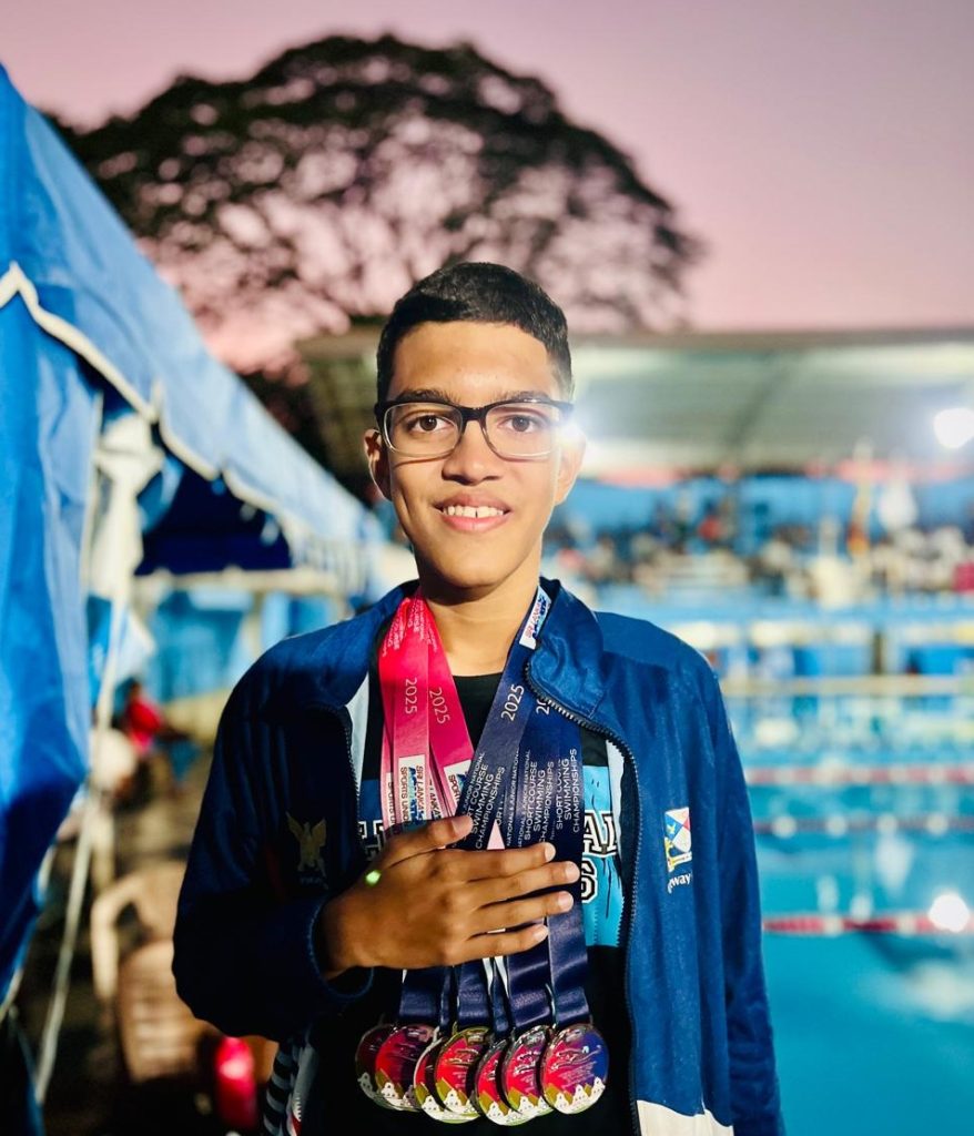 Gateway’s Hashel shines with 28 medals and three meet records in 2025 1 Hashel