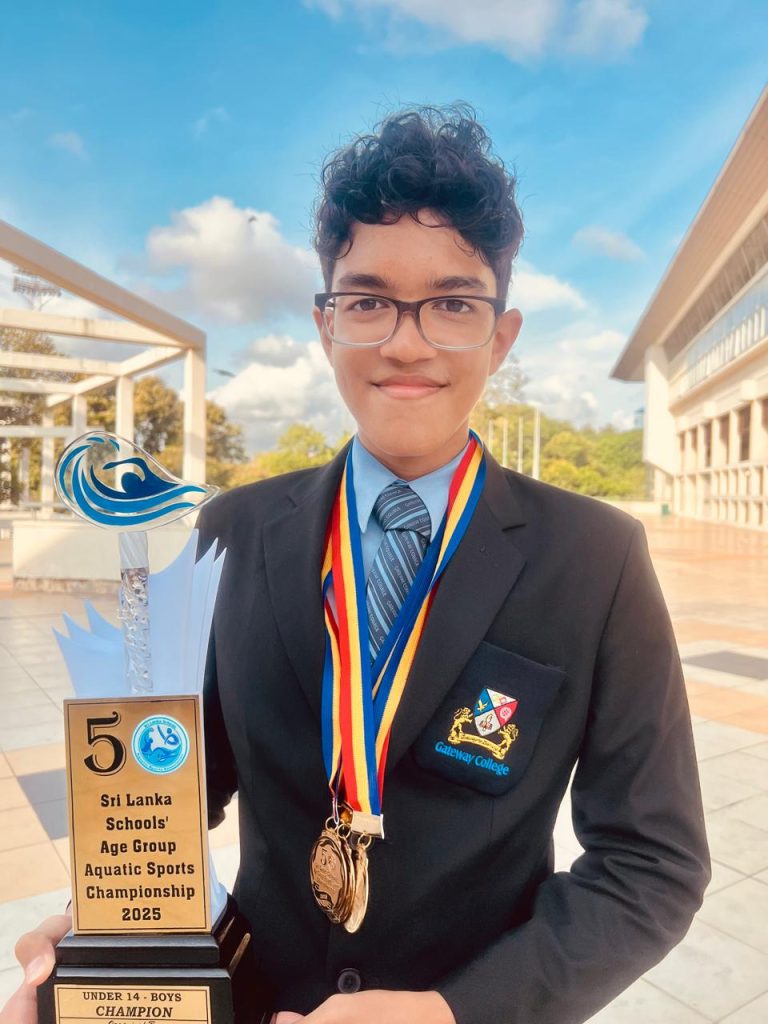 Gateway’s Hashel shines with 28 medals and three meet records in 2025 4 Hashel 3