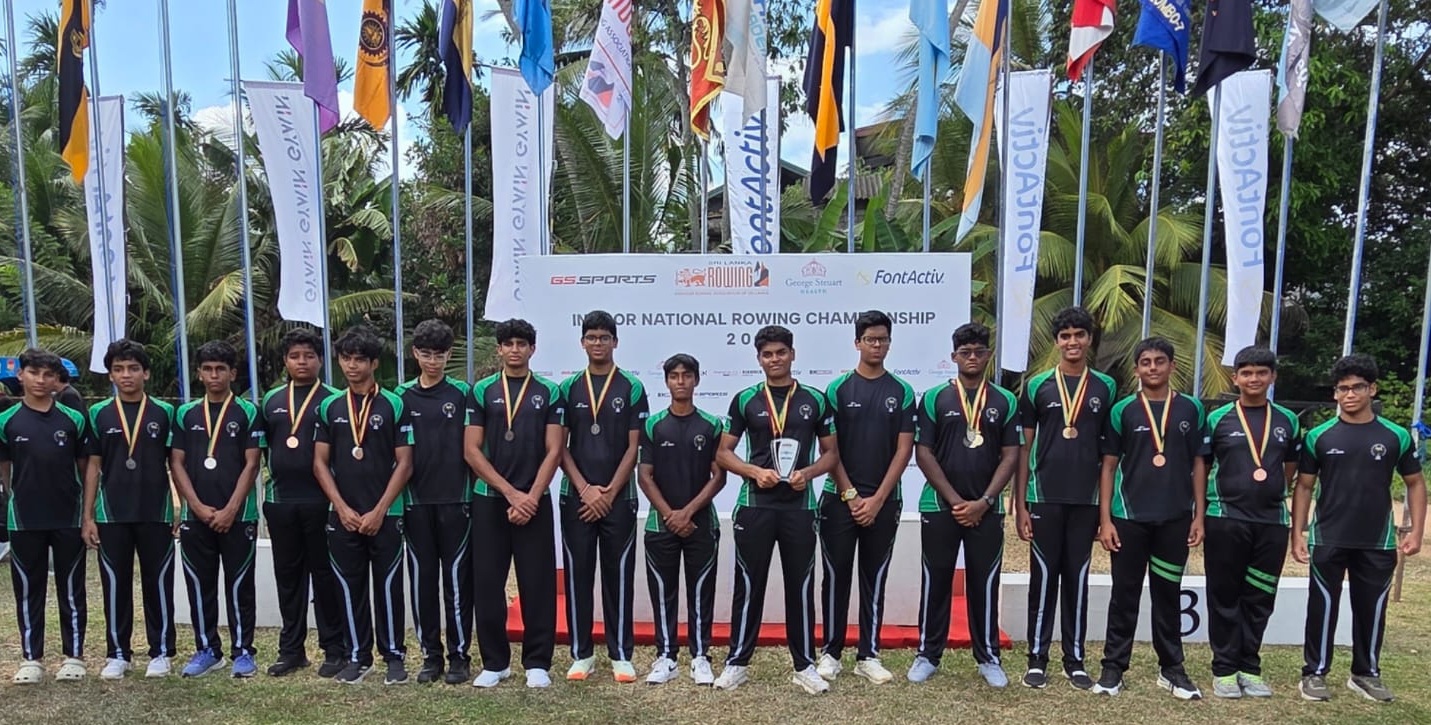 Asian International School rowing team 1