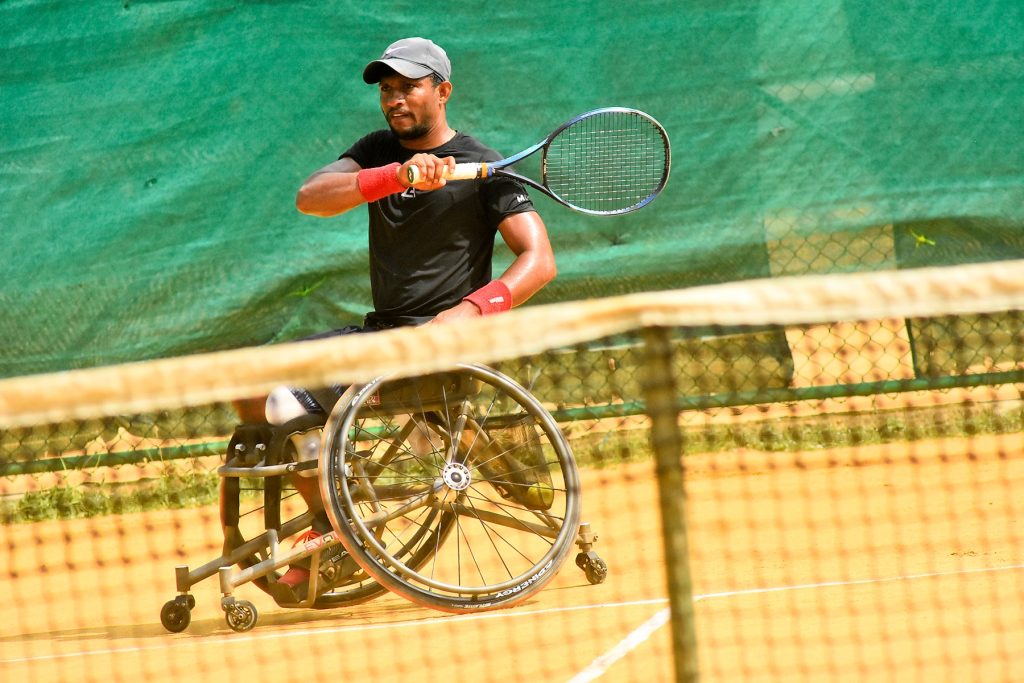 Home hope Dharmasena powers into ITF final 1 Suresh