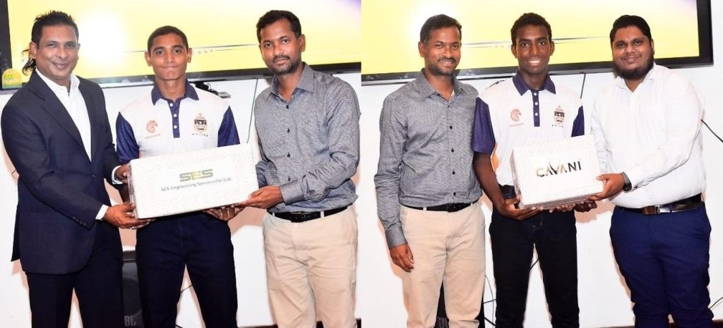 SES Engineering and Cavani Clothing back rising tennis prospects Ganuka, Mayooran 1 merged tennis sponsors 1