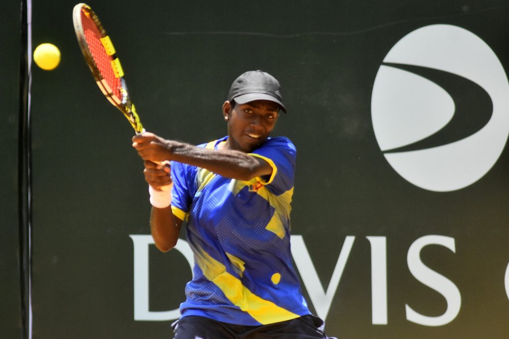 Sri Lanka cruise past Macau 3-0 in Junior Davis Cup opener 3 Mayooran Kubherane