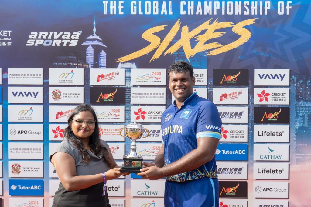 Six-hitting star Jayatilake turns heads in Major League 7 Sachitha Jayatilake 8