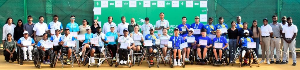 Sri Lanka impress as runners-up at Asian wheelchair tennis qualifiers 2 Tennis photo 1