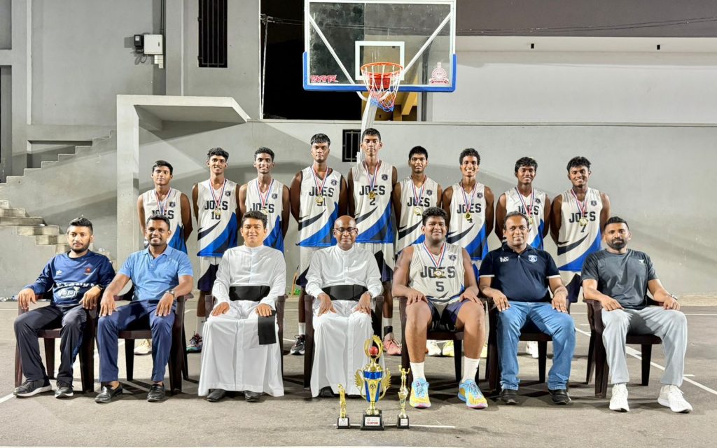 St Josephs College Under 20 basketball team 1 2
