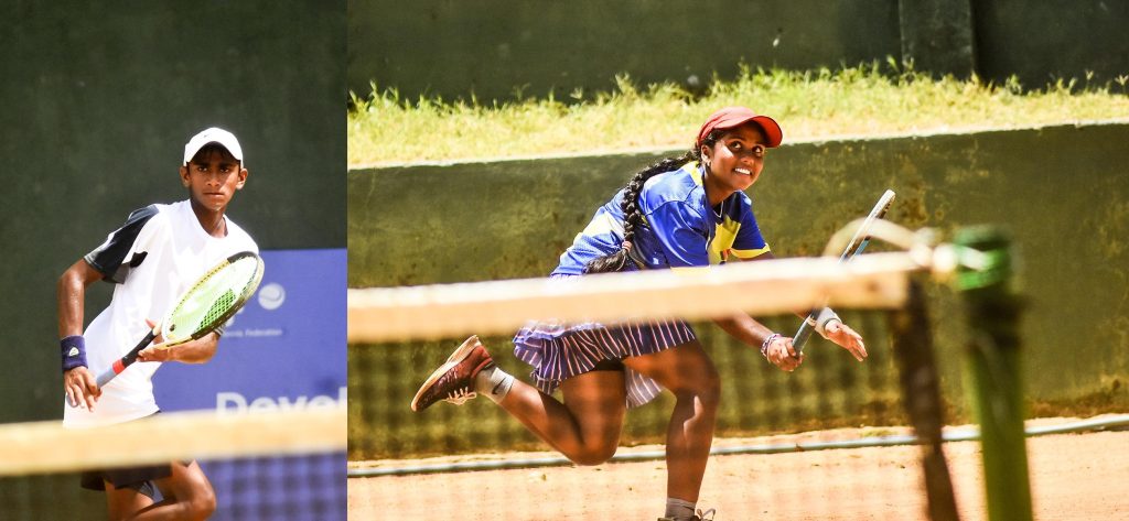 Sri Lanka ride on Chirath, Dinethma brilliance in U-14 clash 1 Tennis ePRESS photo