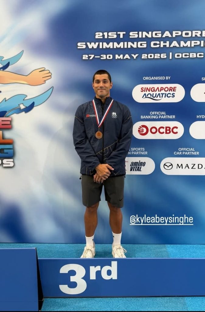 Comeback king Kyle delivers podium finish in Singapore 2 Kyle 1 1 1