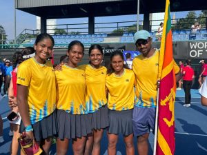 Sri Lanka womens tennis team